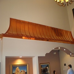 Custom Copper Awning