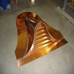 Bell Top Copper Dormer Roof Vents
