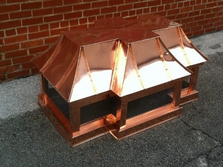 Copper Chimney Cap
