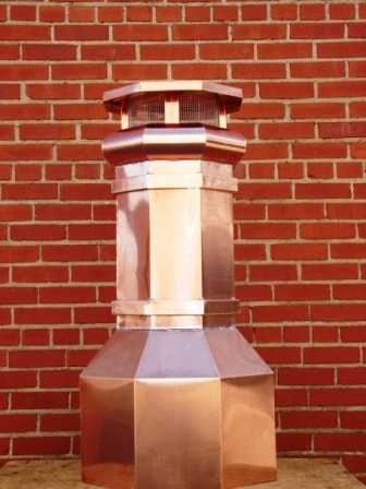 Copper Chimney Pot