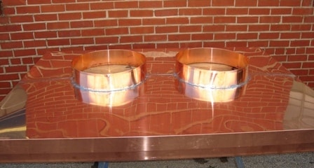 Copper Chimney Pot Base