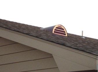 Half Round Copper Dormer