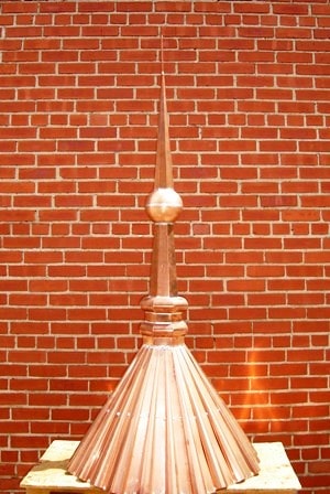 Coper Finial