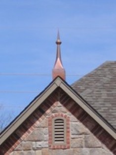 Copper Finials