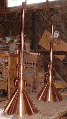 Custom Copper Spire